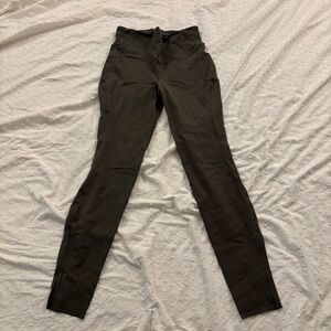Lululemon Olive High-Waisted Leggings